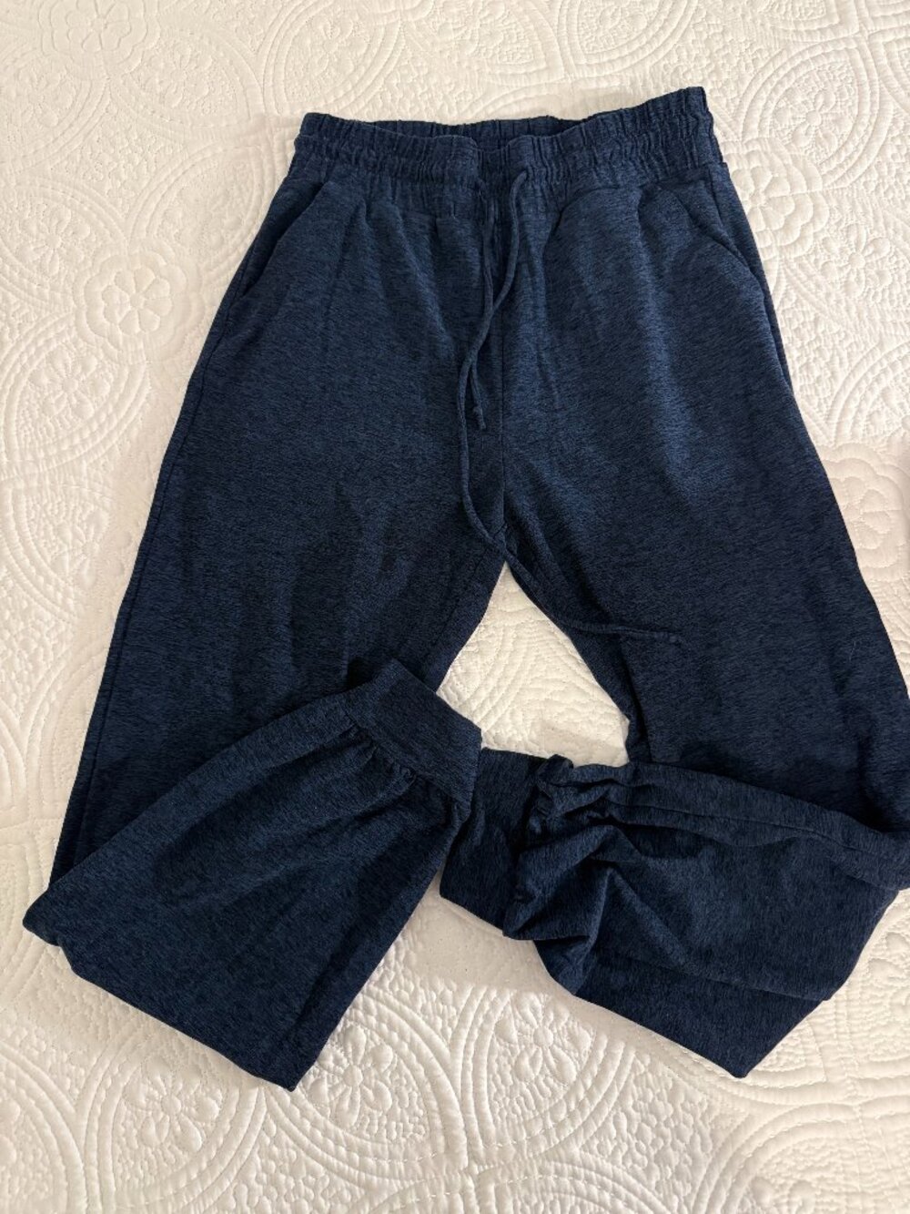 Year Of Ours Women's Navy Blue Joggers